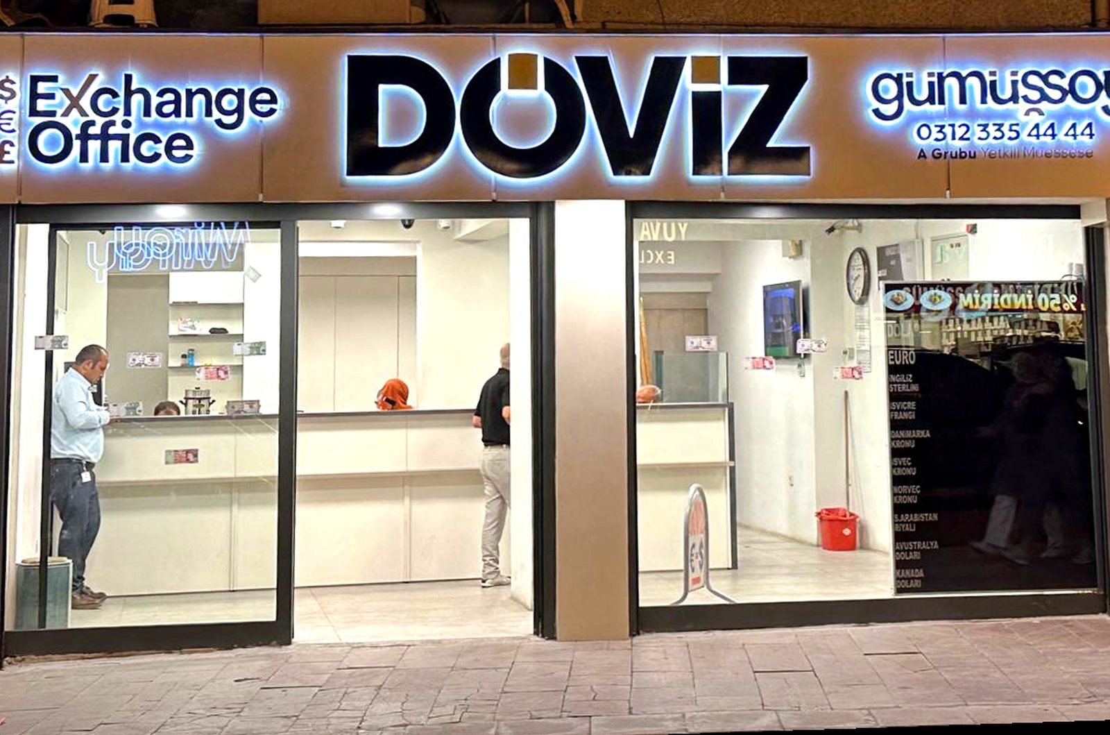 Gümüşsoy Döviz mağazası, Demetevler